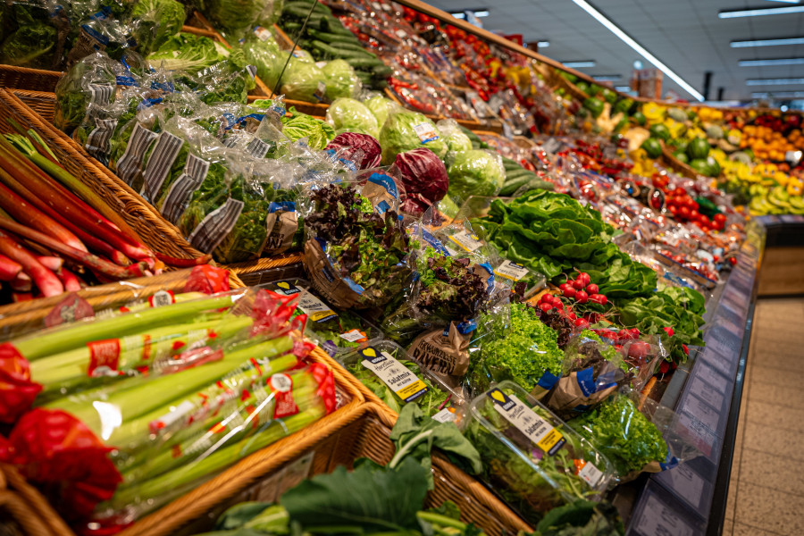 Obst Gemüse Abteilung